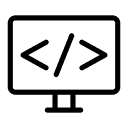 code-block-for-elementor icon