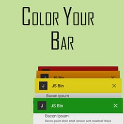 color-your-bar icon