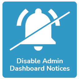 disable-admin-dashboard-notices icon