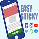 easy-sticky-buttons icon