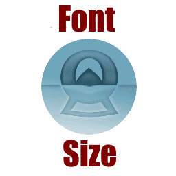 font-size icon