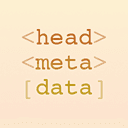 head-meta-data icon