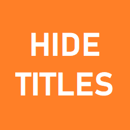 hide-titles icon