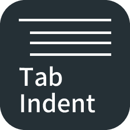 indent-paragraph-with-tab icon
