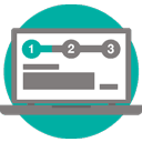 multi-step-form icon