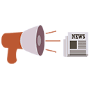 news-announcement-scroll icon