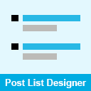 post-list-designer icon