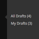 quick-drafts-access icon
