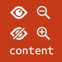 show-hidecollapse-expand icon