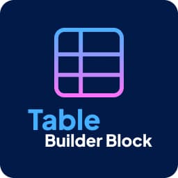 table-builder-block icon
