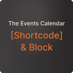 the-events-calendar-shortcode icon