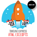 timeline-express-html-excerpt-add-on icon