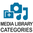 wp-media-library-categories icon